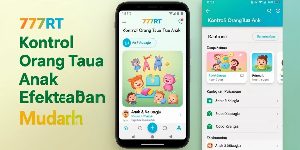 Antarmuka intuitif 777RT untuk kontrol orang tua yang mudah dan efektif.