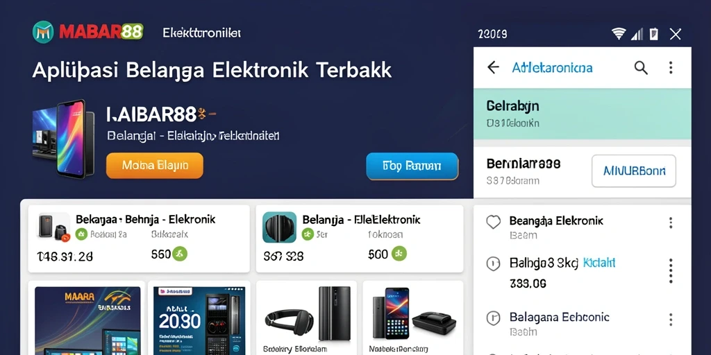 Antarmuka MABAR88 yang ramah pengguna dan fungsional.